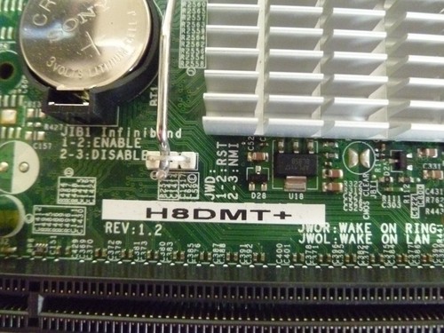 SUPERMICRO SUPER H8DMT+ DUAL CPU AMD OPTERON OS2376WAL4DGI SERVER MOTHERBOARD - Picture 3 of 3
