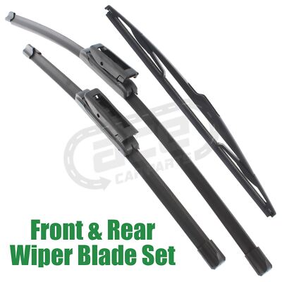 Front Windscreen Wiper Blades Set Volkswagen Golf Mk7 Estate 5/2013