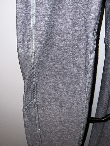 Girls Ivivva By Lululemon Gray Active Legging Pants-EUC-Size 10 - Picture 3 of 6