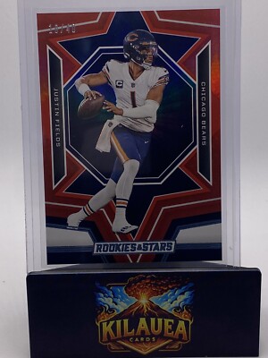 2023 Panini Rookies & Stars Justin Fields 18 Parallel Card 10/40
