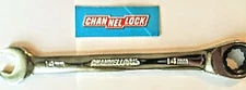 Channellock Ratcheting Combination Wrench 14 mm Free USA Shipping
