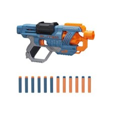 Hasbro E9485F02 Nerf Elite 2.0 Commander, Blaster Con Tamburo Rotante E 12 Dardi