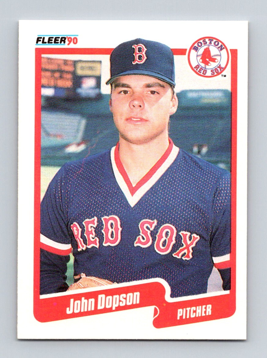 1990 Fleer JOHN DOPSON #272 Boston Red Sox