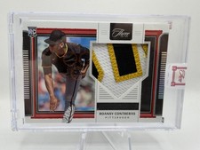 2022 Panini Three and Two Player Worn /10 Roansy Contreras RC