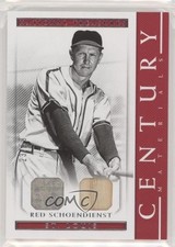 2018 National Treasures Century Materials Duals 23/99 Red Schoendienst HOF uk2