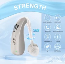 Enlarged hearing health earphones enhance ear sound protection for the elderly
