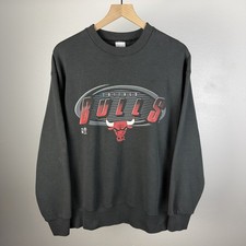 Vintage 90  s Chicago Bulls Salem Crewneck Sweatshirt Michael Jordan Size Large