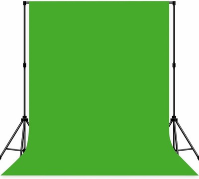 Green Screen Backdrop, 5 X 7Ft Greenscreen Background for Photoshoot, Small Gr