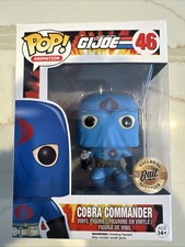 Funko Pop G.i. Joe Cobra Commander 46 Bait Exclusive Vinyl Figure Wprotector