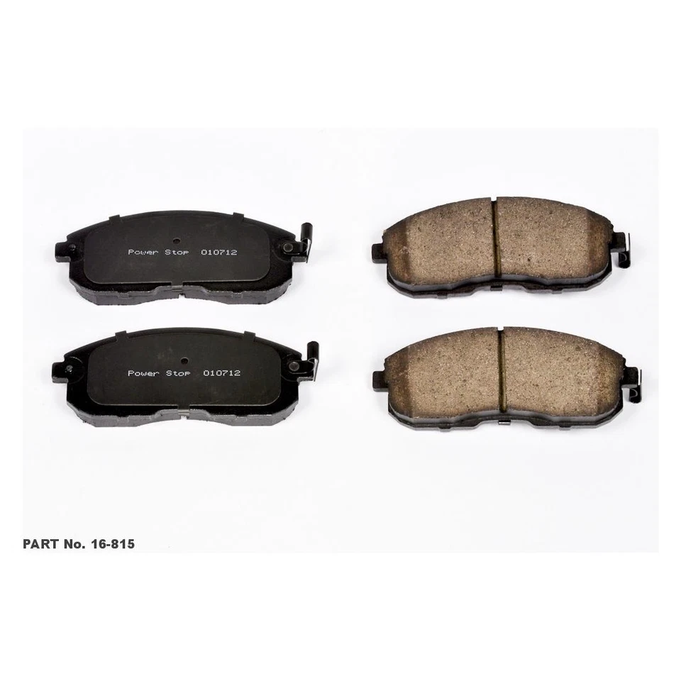 6 Front Rear Brake Pads Set Disc Rotors Fits 2011 Nissan Juke 2012 Nissan Juke - Image 2 of 4