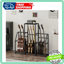 Guitar Stand, Multi Guitar Rack Stand for 7-10 String Instruments, for Acoust...