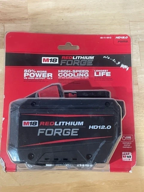 Original Akku Für Milwaukee M18 M18B12 18V XC 12.0Ah 48111812 Li-Ion 48-11-1860