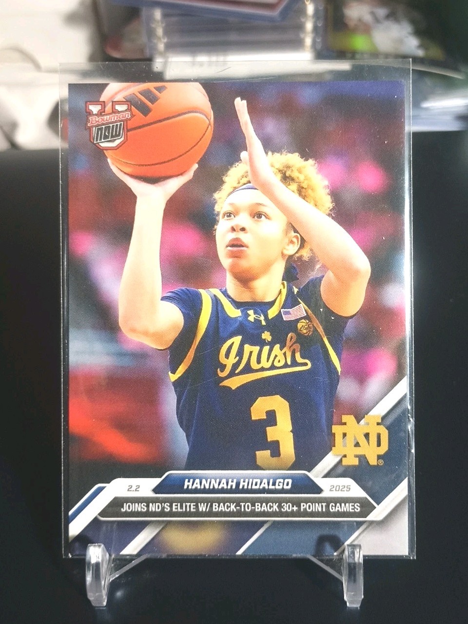 2024-25 Bowman U Now Hannah Hidalgo #59