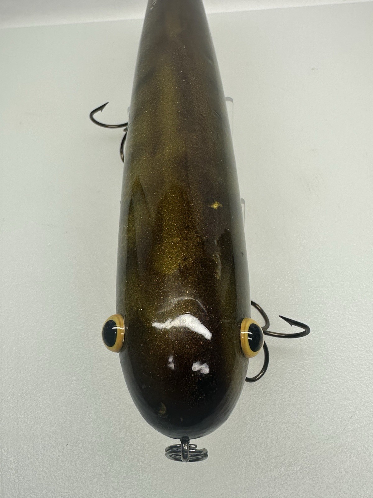 Spinda Spinners Rare And Collectible Musky Lure - Wood - Glitter! - Image 21