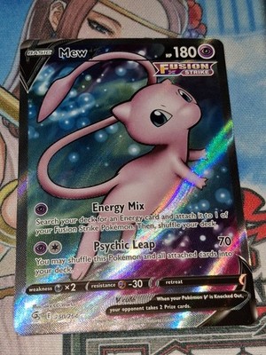 Mew V (Full Art) 250/264 Swsh08: Fusion Strike Holo
