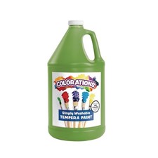 Colorations Paraben-Free Washable Tempera Paint for Kids - 1 Gallon Value Size,