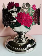 *NEW*  DAHLIA PEDESTAL ~ 3Wick CANDLE HOLDER ~ Bath & Body Works ~ SHIPS FREE!