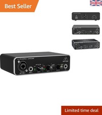 Audiophile 2x2, 48 kHz USB Audio Interface mit Midas Mikrofon Vorverst&auml;rker f&uuml;r Re...