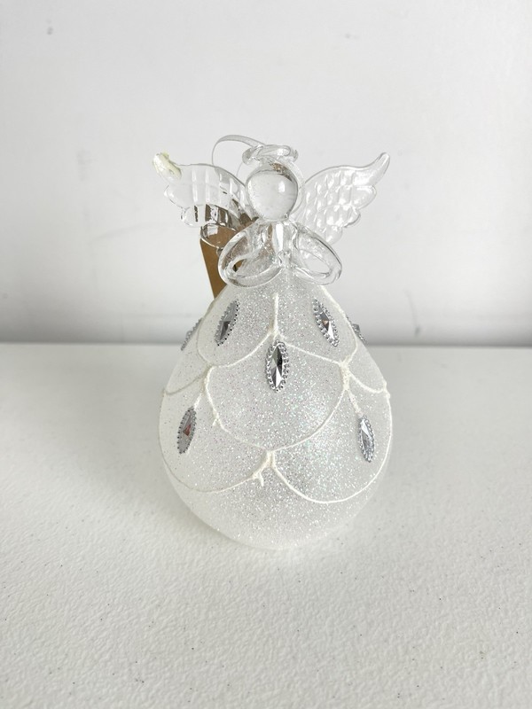 RCS Jewel Angel Ornament Table Top Light Changes Colors