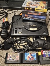 Sega Mega Drive Console Bundle - x11 Games - Working
