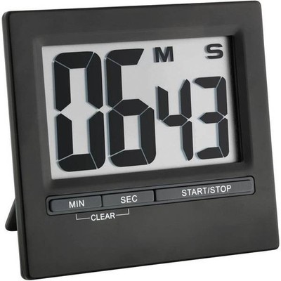 TFA Dostmann 38.2013.01 Digital Black Timer