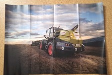 Claas Torion 1914 /Jaguar dwustronny plakat 84x60 cm ... składany DIN A4 - TOP