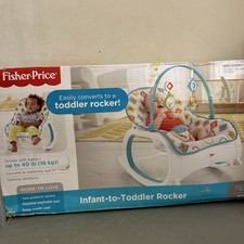 Fisher-Price Geo Diamonds Infant-to-toddler Rocker CMP83 Baby Bouncing 40lb