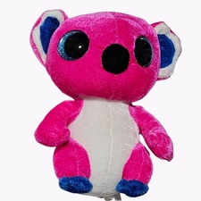 Koala Bear 6 inch Plush Pink Purple Australian Stuffed Animal Toy Blue Eyes