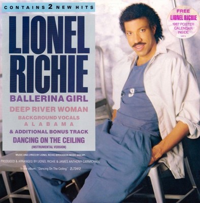 Lionel Richie - Ballerina Girl / Deep River Woman, 12'', (Vinyl)