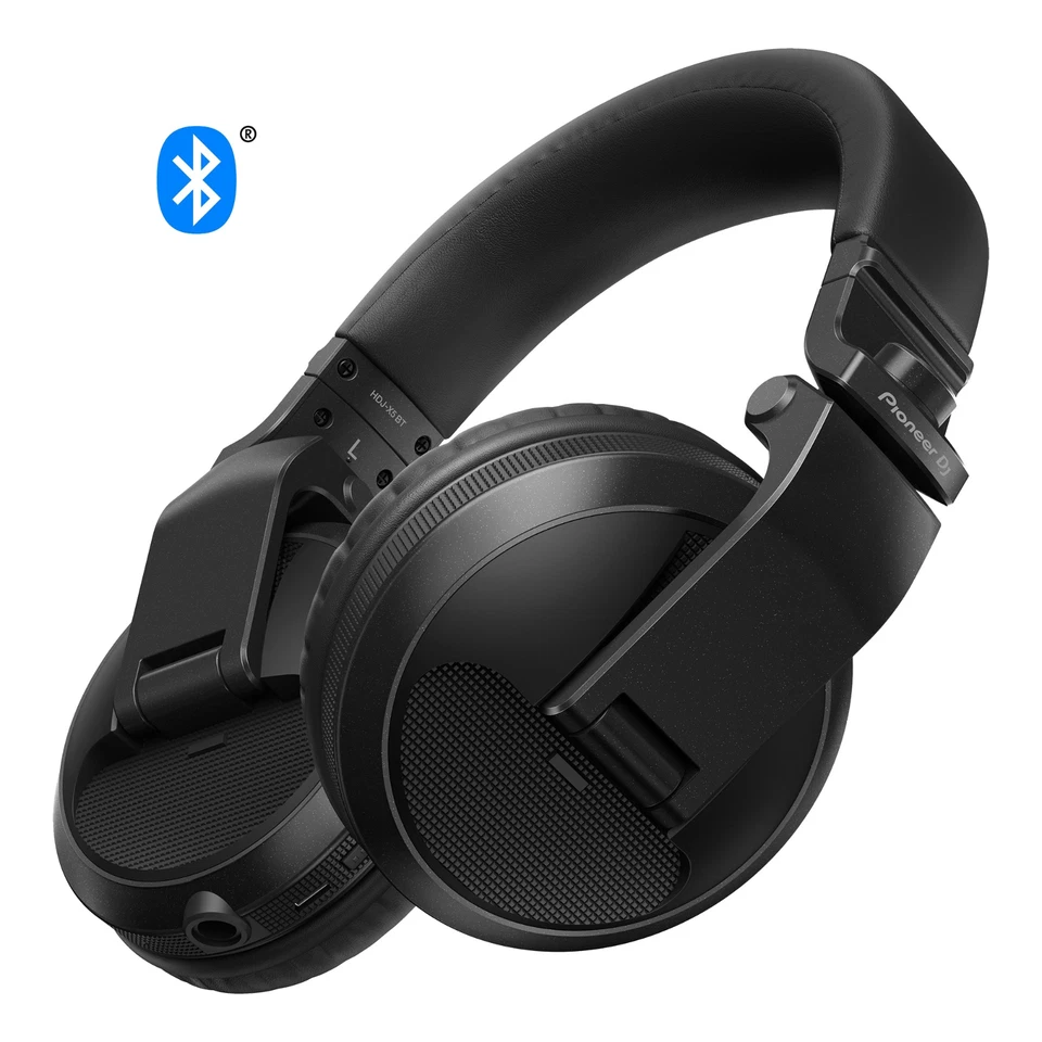 Pioneer DJ HDJ-X5BT (Black) – Over-Ear Bluetooth DJ Headphones – NEW OVERSTOCK - Image 4 of 4
