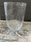 Southern Living at Home BELLA LUNA Water L Goblet Glass Bubbles 7.25” Tall Qty 2 — photo 3