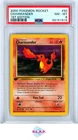 CHARMANDER 1ST EDITION POKEMON ROCKET 2000 50 PSA 8