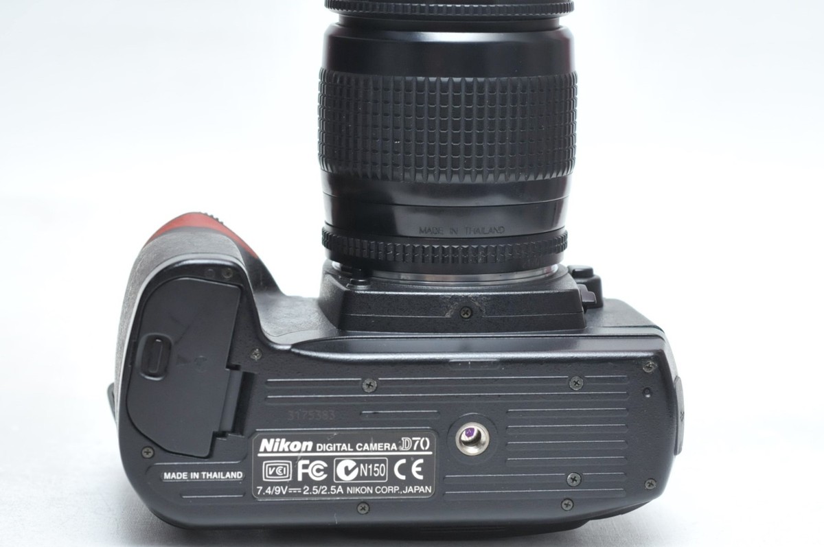 Nikon D70 6.1MP Digital SLR Camera with AF 28-80mm Lens Kit | eBay