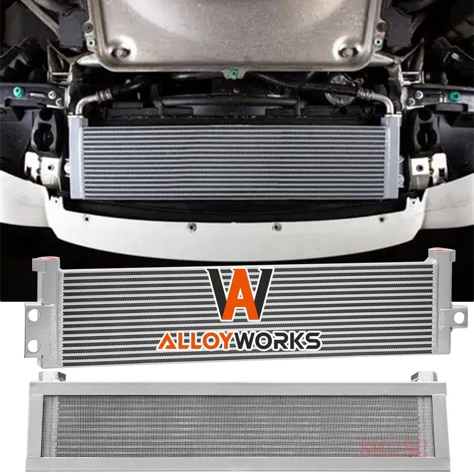 Oil Cooler w/ Insect Net For BMW M3 M4 M2 S55 F80 F82 F83 F87 F8X F80 2015-2020 - Image 2 of 4