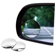 Blind Spot Car Mirror Round Rear View Convex Mirrors for 2 Pack-2 Inch