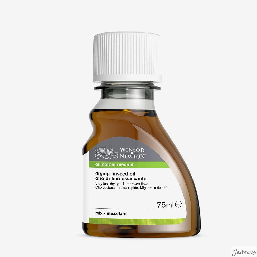 Winsor & Newton Artist Drying Linseed Oil 75ml Oil Paint Medium