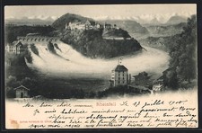 Ansichtskarte Schaffhausen, Blick auf den Rhe...