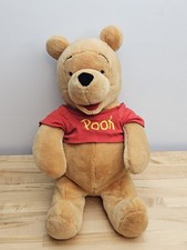 DISNEY Large JUMBO Winnie the Pooh Bear Plush Stuffed Animal 26 INCH Sitting