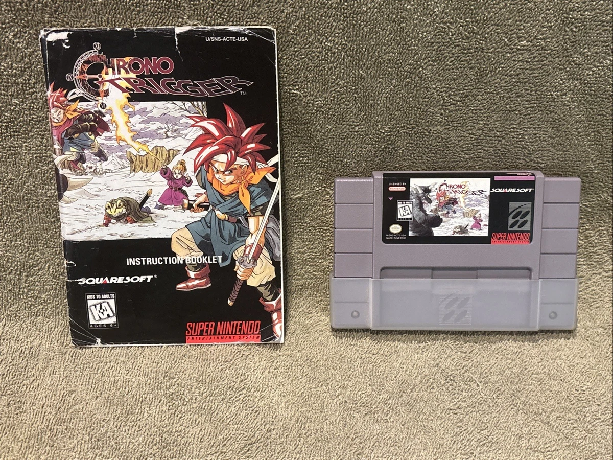 Nintendo Video Games Chrono Trigger 1995 for sale | eBay