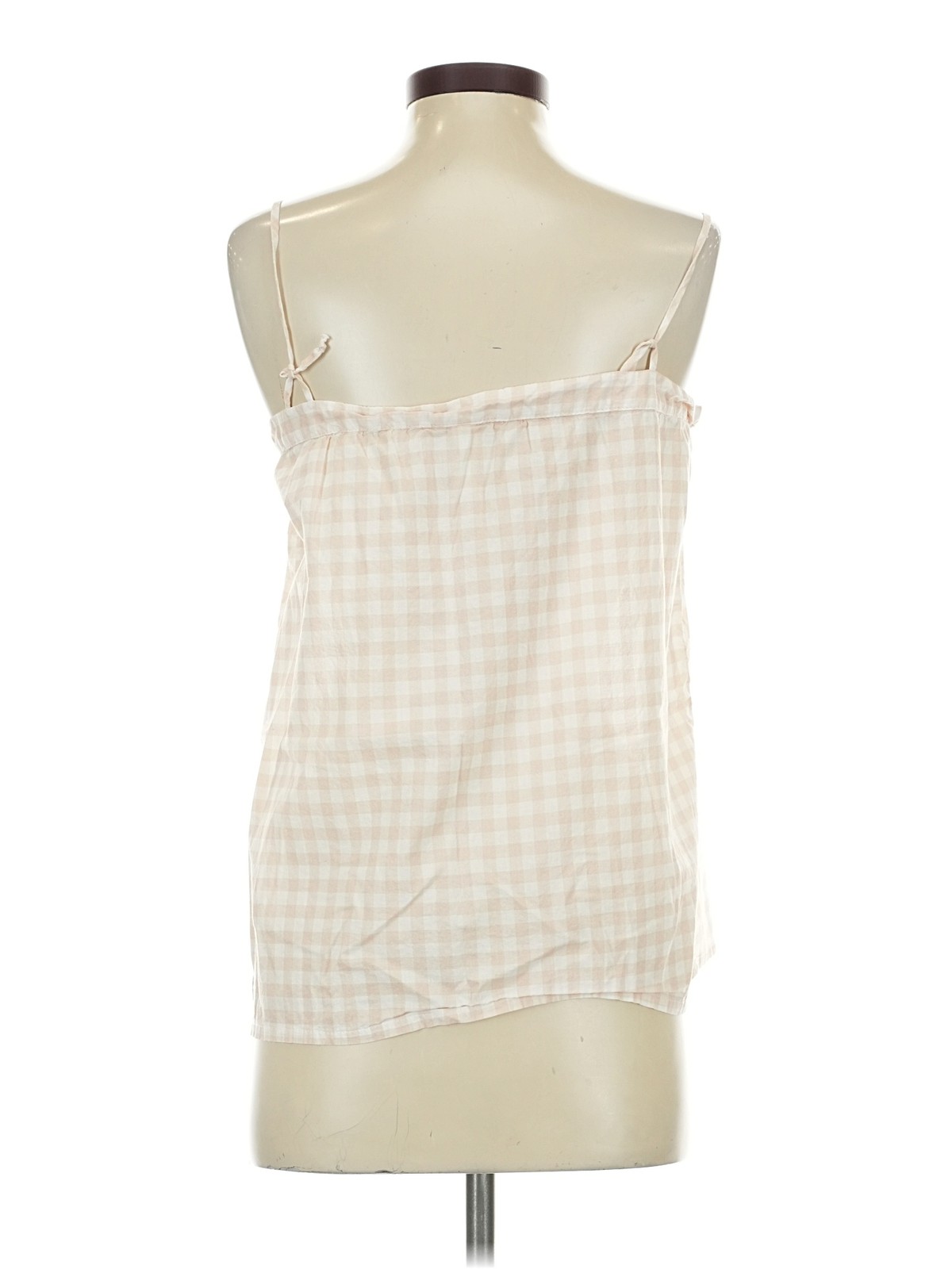 MAISON DU SOIR Women Ivory Sleeveless Blouse S - image 2