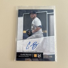 2024 Topps Museum Collection Archival Autographs Corbin Burnes #AA-CBU /299 (AU)