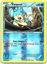 Panpour 41/162 Common BREAKthrough Pokemon Reverse Holo Near Mint