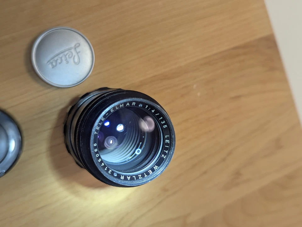 [Casi Como Nuevo] Lente Leica Leitz Wetzlar Tele-Elmar M 135 mm F4 MF de Japón 78 Foto 4 de 4