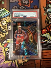 2023 Panini Select Bilal Coulibaly Rookie DRAGON SCALE PRIZM /8 PSA 9 POP 1 🔥