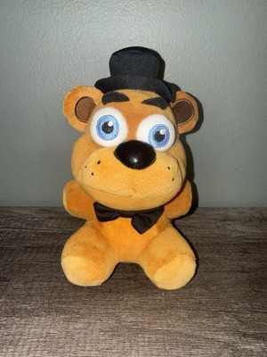 Freddy Fazbear 8   Plush Doll Five Nights at Freddy's Black Hat & Bow Tie 