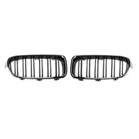 Nieren KüHlergrill FüR BMW 3Er F30 F31 2012-2019 M3 Kidney-Grill Schwarz Glanz