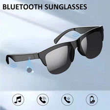 Smart Glasses Bluetooth Music Glasses for Men Women with Built-In Mic & Speakers