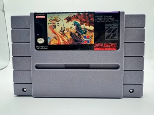 Ys III: Wanderers From Ys (Super Nintendo Entertainment System, 1992)