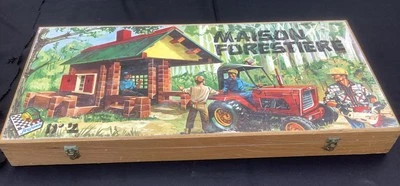 Jeu De Constriction Maison Forestière Jeujura n°2 avec boite d'origine,occasion - Photo 1/4
