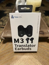 Timekettle M3 Language Earbuds 3 In One Translating/Phone Calls/Music Brand New